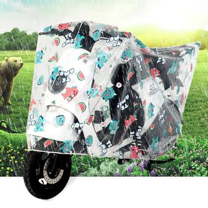PRODESIRE™ TRANSPARENT MULTICOLOR SCOOTY COVER
