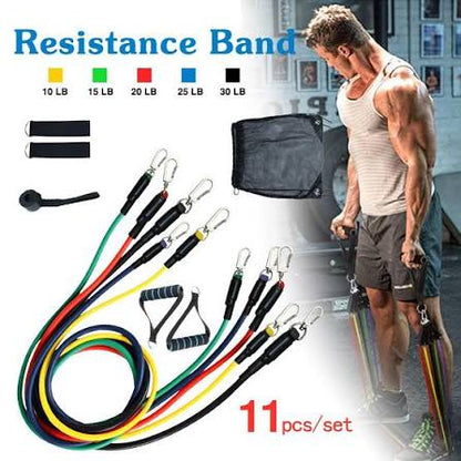 PRODESIRE™ 11PCS POWER RESISTANCE BANDS (IMPORTED)