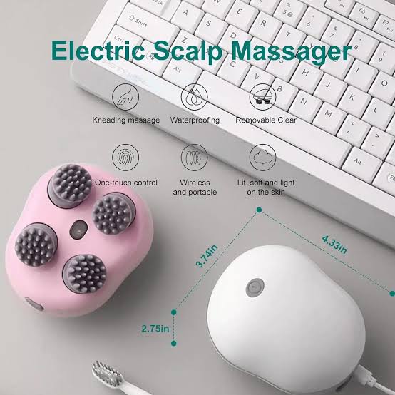 PRODESIRE™ SMART SCALP MASSAGER – ELECTRIC HAIR & HEAD RELAXATION DEVICE