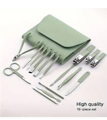 PRODESIRE™ 16 PCS STAINLESS STEEL MANICURE & PEDICURE SET (IMPORTED)