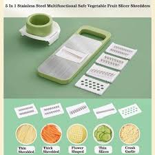 PRODESIRE™ 5 in 1 VEGETABLE CUTTER MUTIFUNCTIONAL GRATER & CUTTER