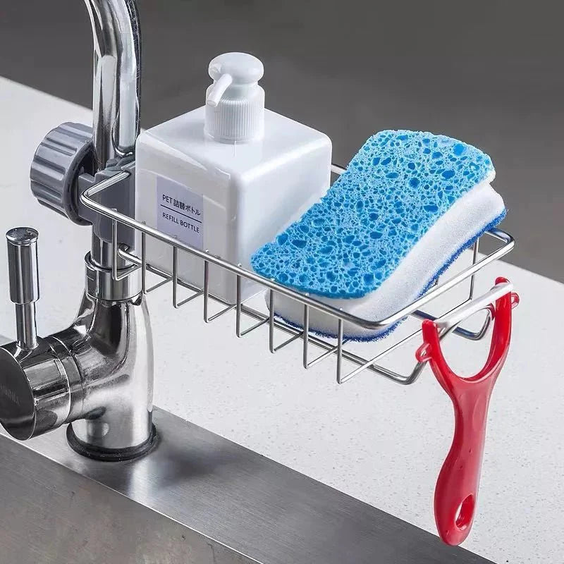 PRODESIRE™ STAINLESS TEEL SINK DRAIN RACK HOLDER