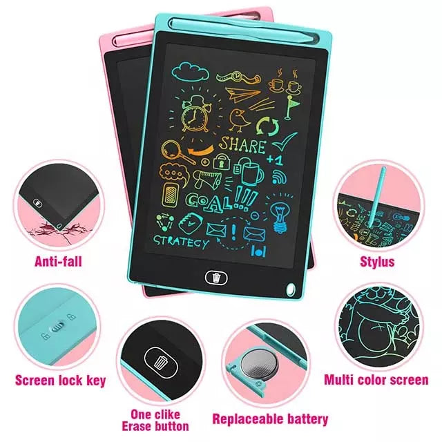 PRODESIRE™ MULTI COLOUR KIDS WRITING TABLET