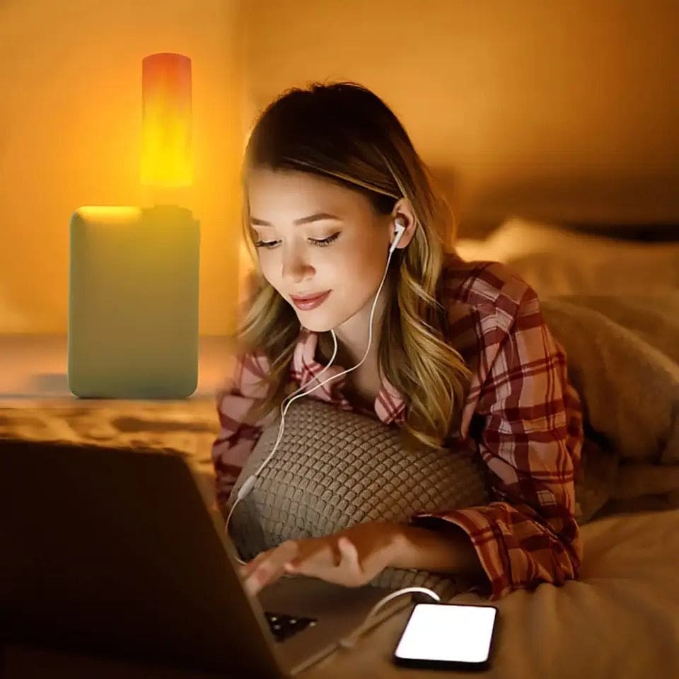USB FLAME EFFECT LIGHT FOR AMBIENT DECOR