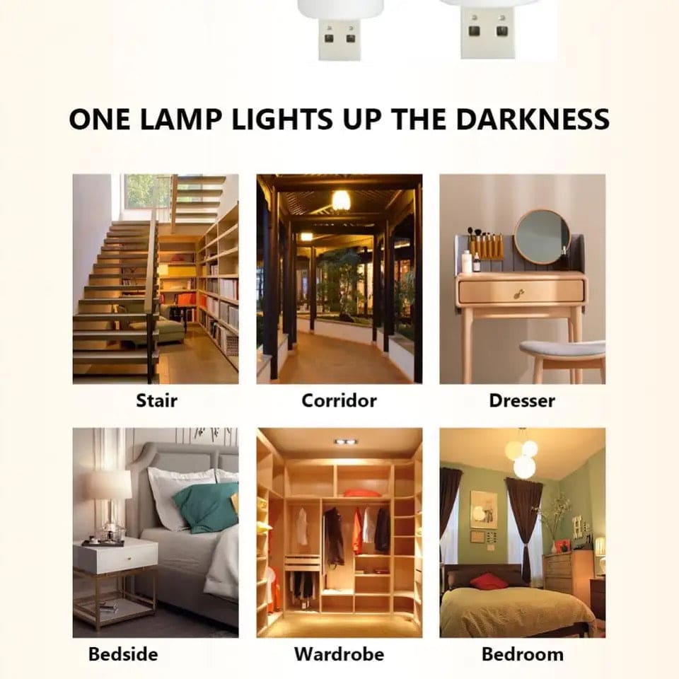 USB FLAME EFFECT LIGHT FOR AMBIENT DECOR