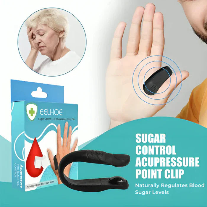 SUGAR CONTROL LI4 ACUPRESSURE POINT CLIP MAGNETIC