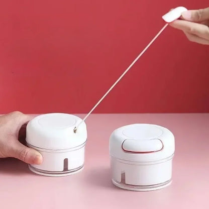 MANUAL HAND PULL GARLIC CHOPPER – TIME-SAVING & EASY TO CLEAN