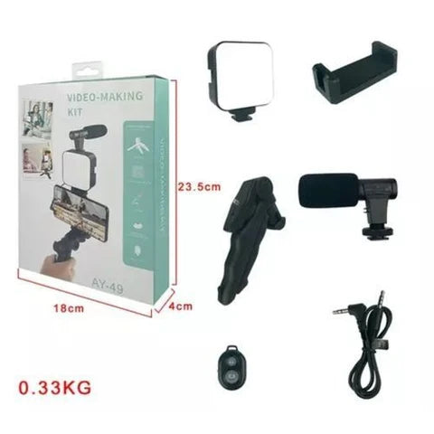 PRODESIRE™ 5-IN-1 VIDEO MAKING & VLOGGING KIT