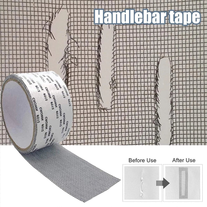 PRODESIRE™ STRONG ADHESIVE SCREEN REPAIR MESH TAPE (SIZE 5X200CM)