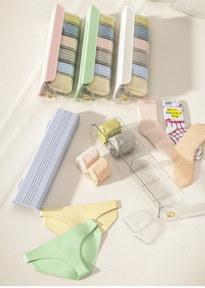 SOCK ORGANIZER BOX FOR WALL MOUNTING