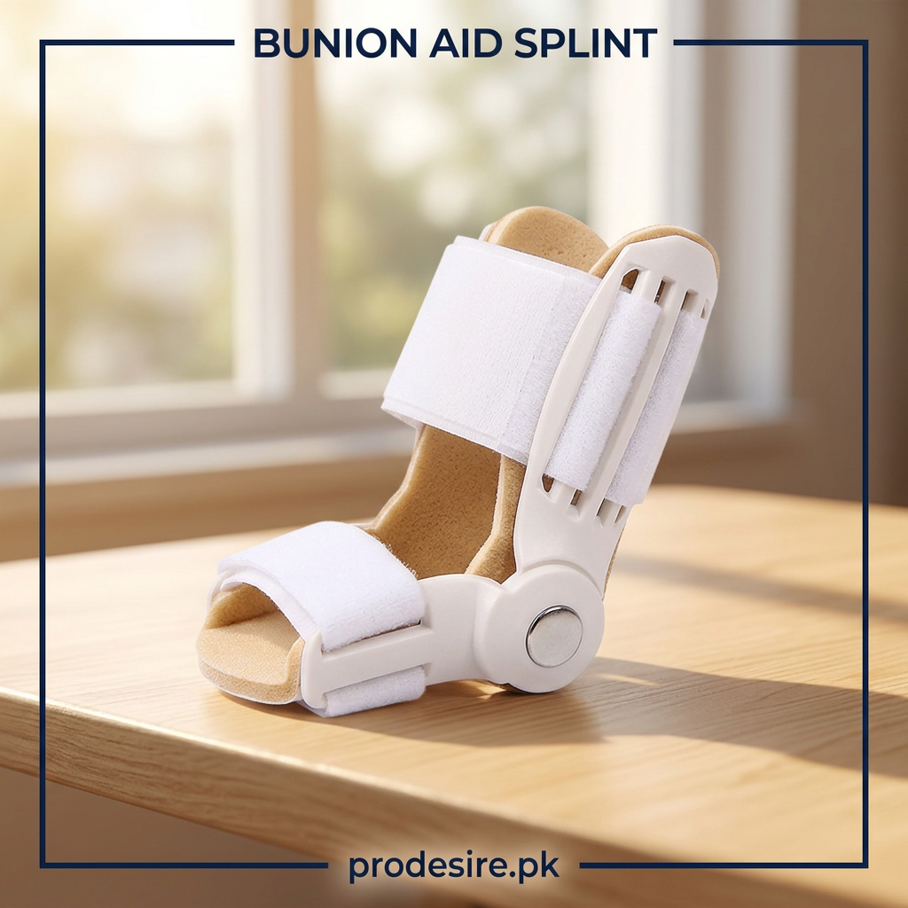 ADJUSTABLE HINGED BUNION AID SPLINT