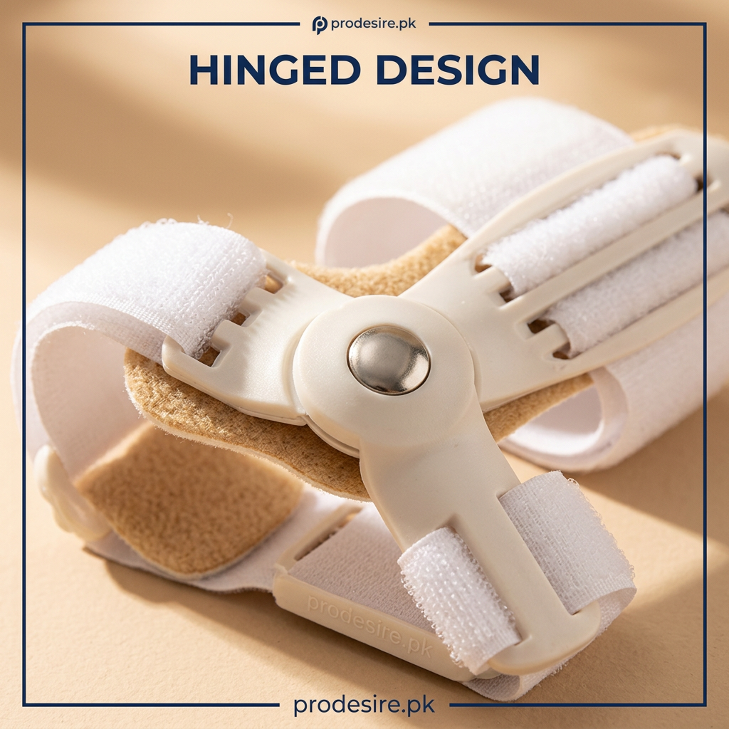 ADJUSTABLE HINGED BUNION AID SPLINT