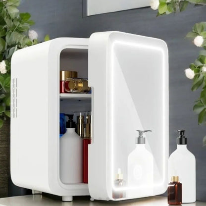 MINI MAKEUP FRIDGE: AC/DC COOLER & WARMER FOR BEAUTY & SKINCARE | HOME & CAR USE