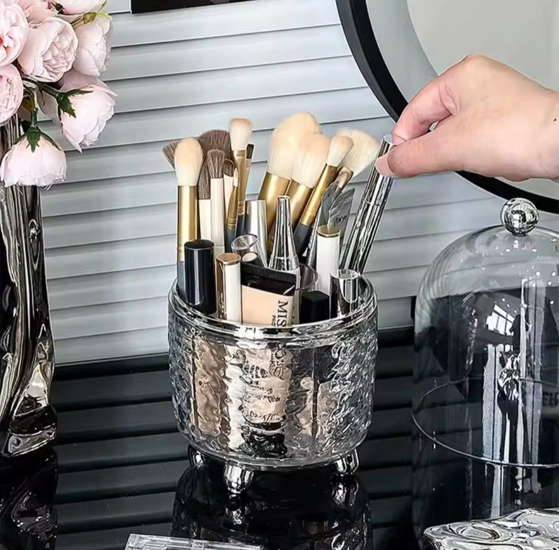 LUXURY LARGE COSMETICS BRUSH ORGANIZER