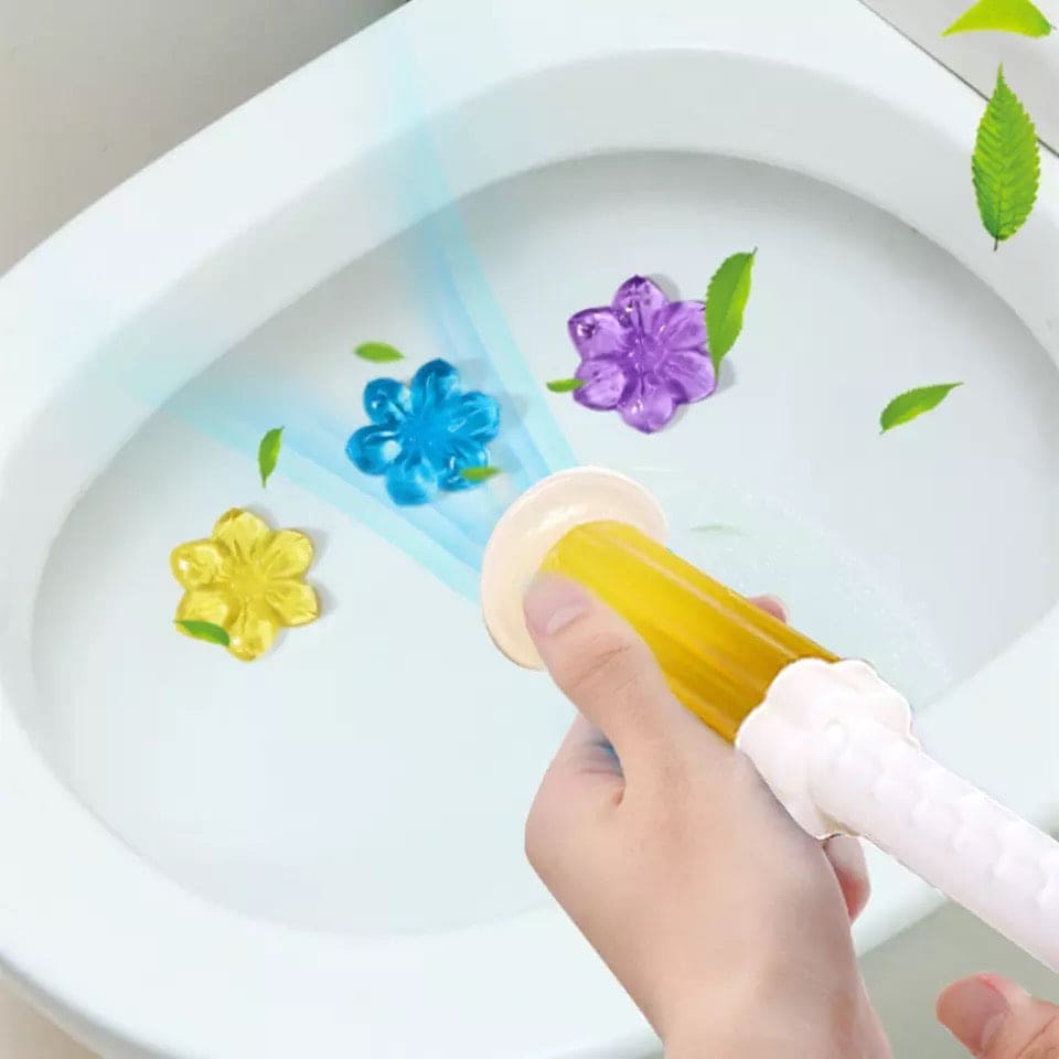 TOILET FRAGRANCE CLEANING GEL DEODORANT AIR FRESHENER