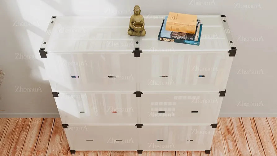 DUST-PROOF MULTIPURPOSE STORAGE SHELF RACK