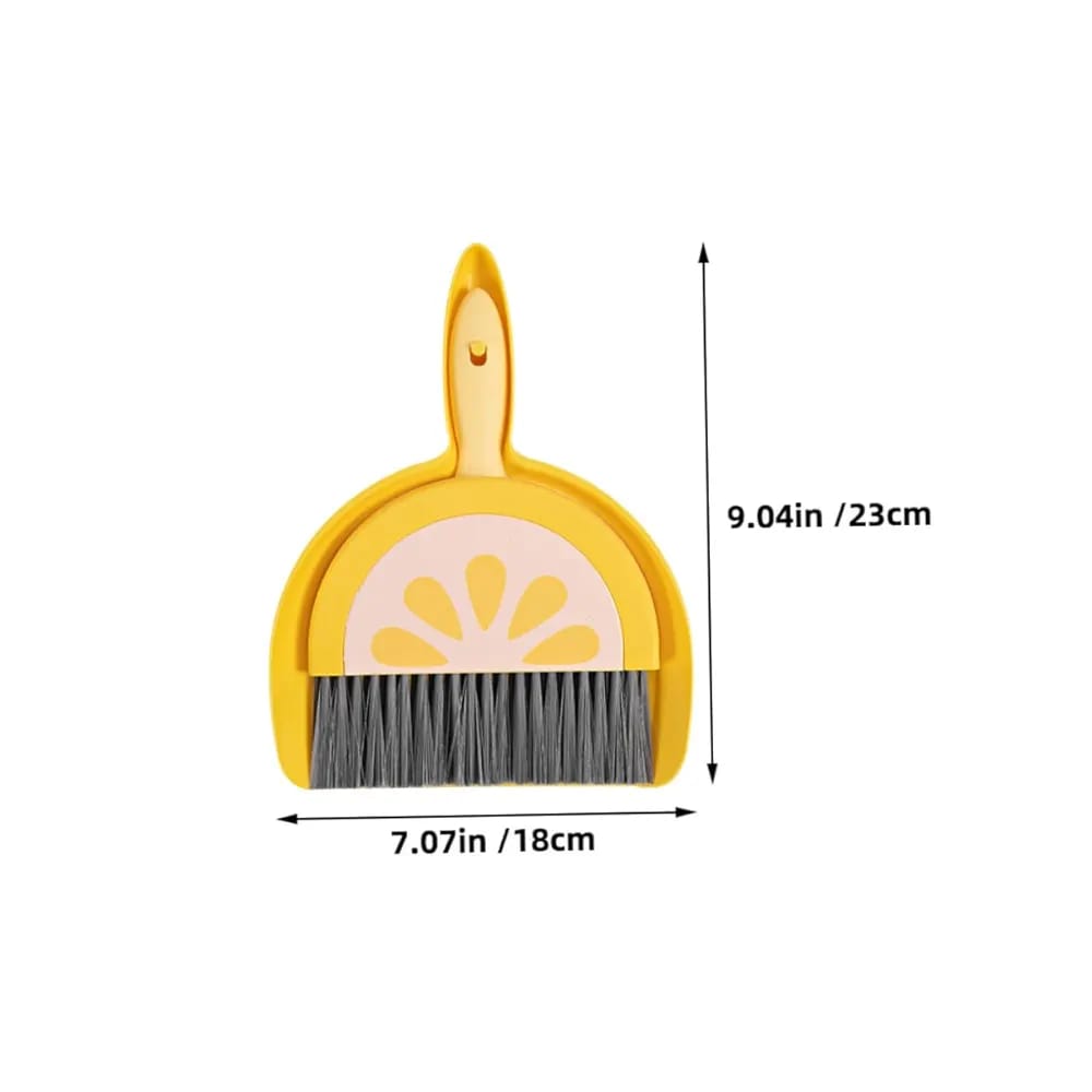 MINI DESKTOP BROOM & DUSTPAN SET ✅