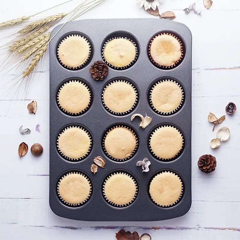 NON STICK MUFFIN TRAY, CUPCAKE MUFFIN ✅