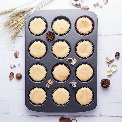 NON STICK MUFFIN TRAY, CUPCAKE MUFFIN ✅