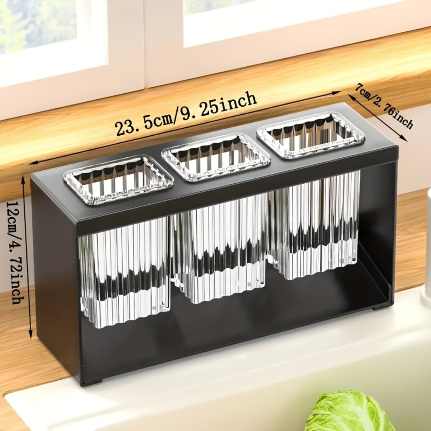 PREMIUM COUNTERTOP CUTLERY DRYING HOLDER