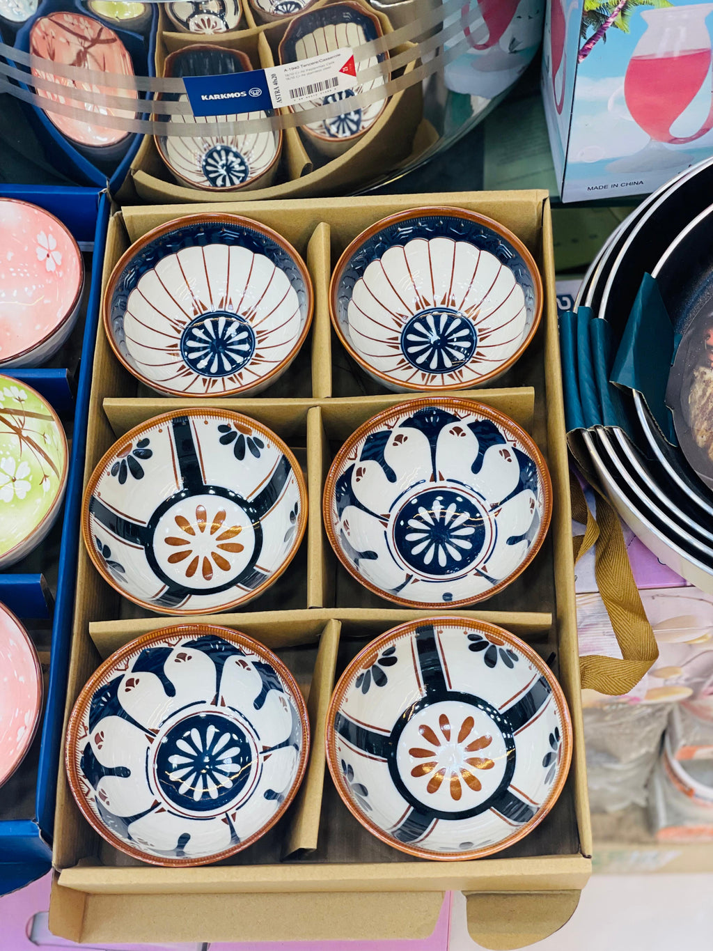 CREATIVE CERAMIC PORCELAIN BOWL SET (BOX PACKING)