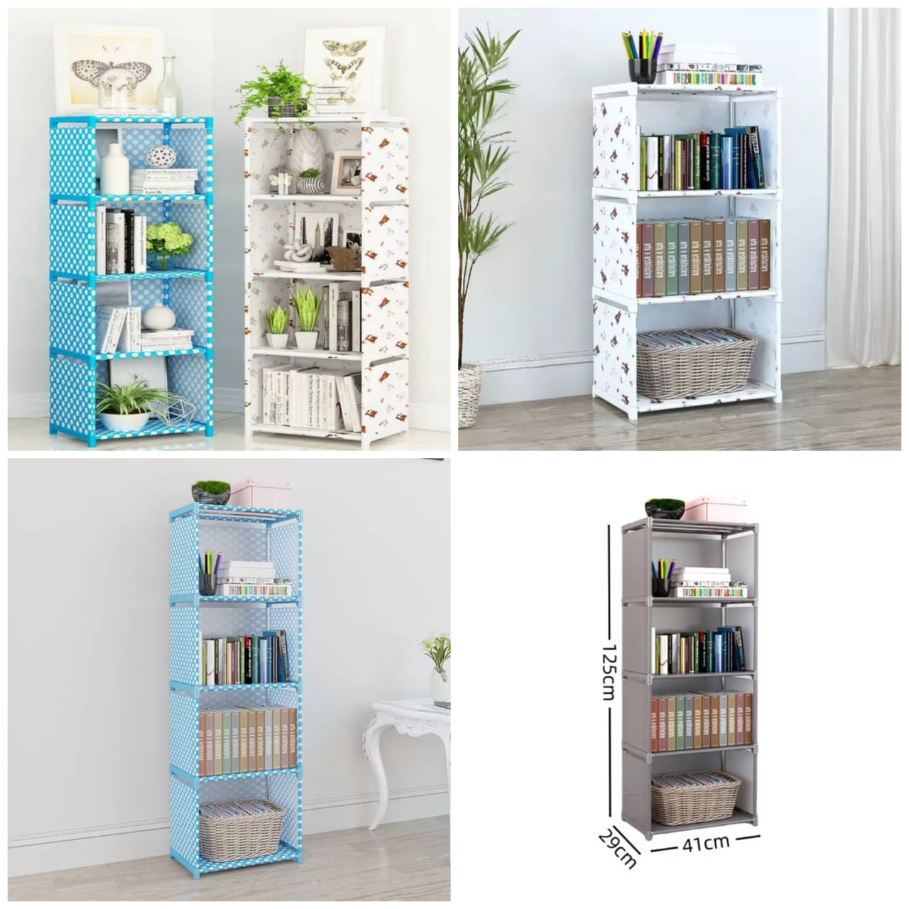 MULTIPURPOSE 4LAYER OXFORD STORAGE RACK ✅