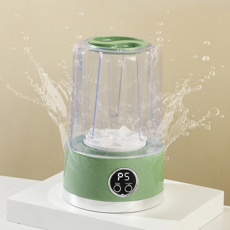 PORTABLE COMPACT MINI WASHING MACHINE