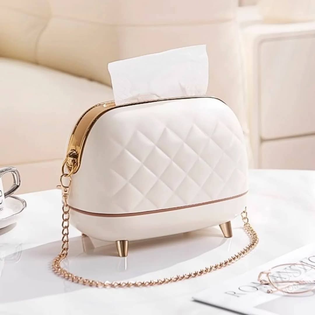 HANDBAG STYLE TISSUE BOX