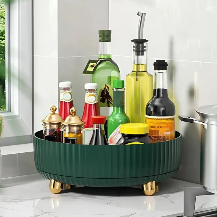 LUXURY ROTATING TRAY ✅