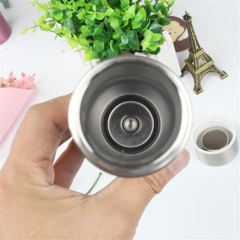 NEW STAINLESS STEEL SLIM WATER BOTTLE