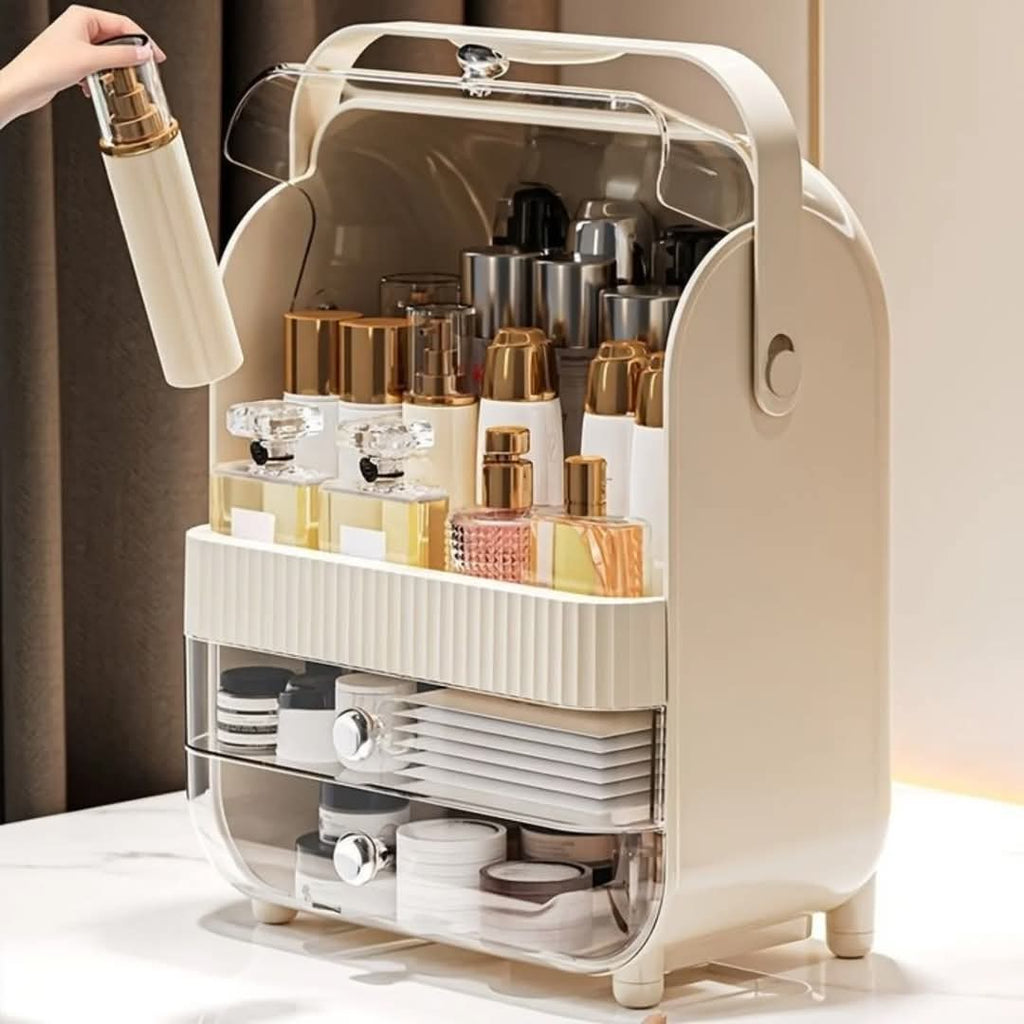 ACRYLIC DOOR COSMETIC ORGANIZER