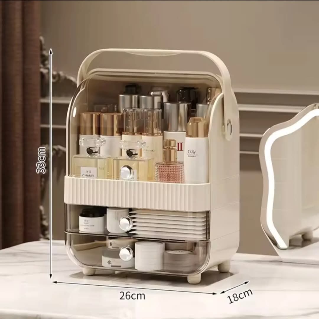 ACRYLIC DOOR COSMETIC ORGANIZER