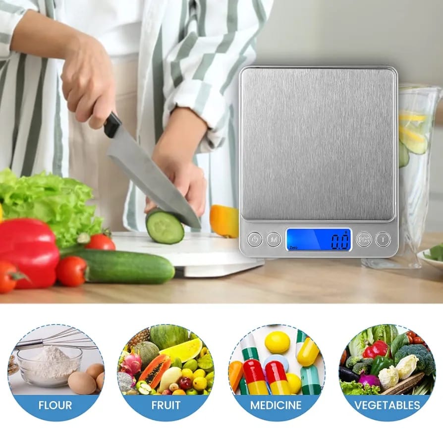 DIGITAL KITCHEN SCALE LED DISPLAY
