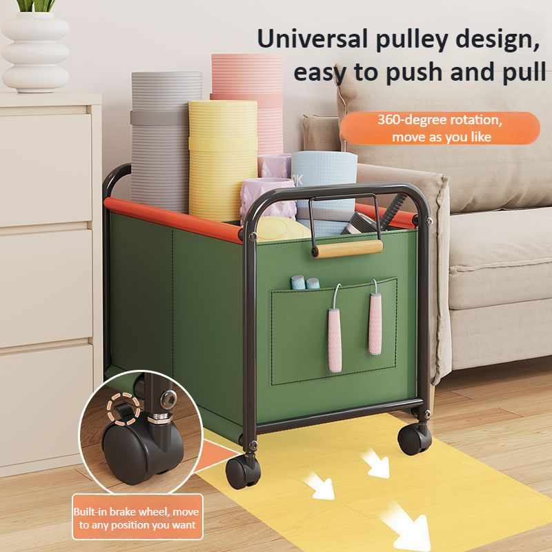 PREMIUM QUALITY TOY STORAGE ORGANIZER CART WITH WHEELS