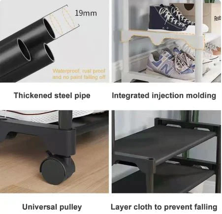 TRIANGLE ATTACHABLE COAT RACK