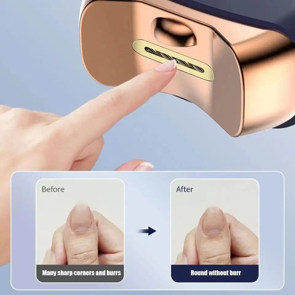 AUTOMATIC ELECTRIC NAIL CLIPPER TRIMMER