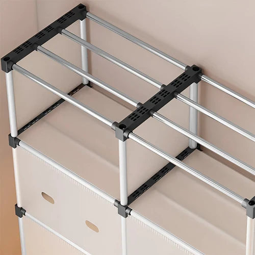 DUST-PROOF MULTIPURPOSE STORAGE SHELF RACK