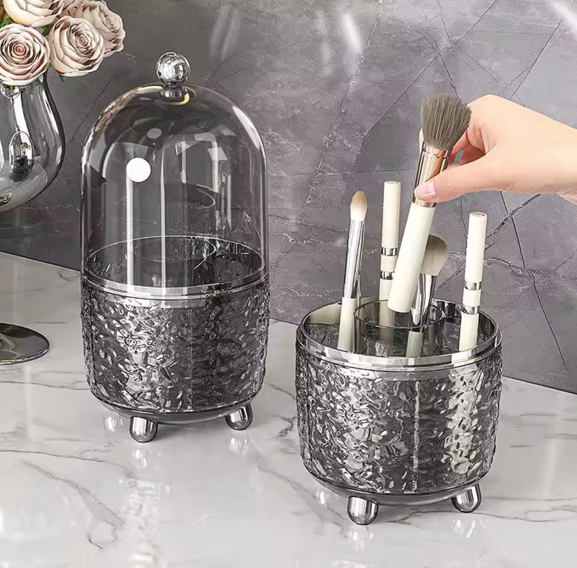 LUXURY LARGE COSMETICS BRUSH ORGANIZER