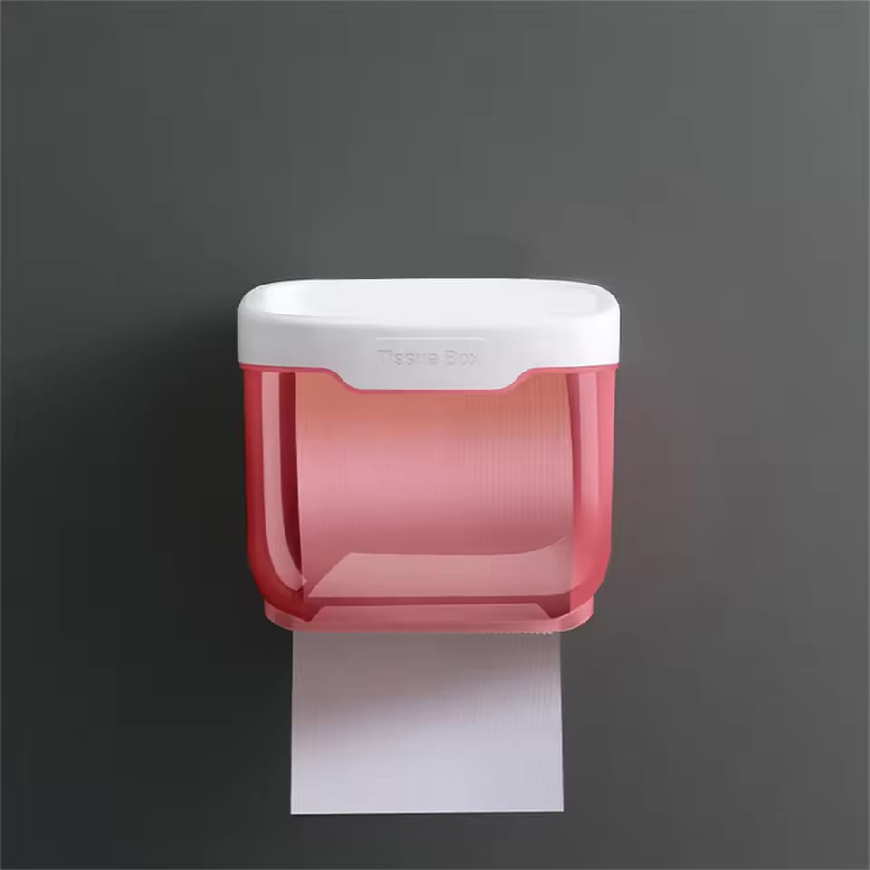 WALL MOUNTED BATHROOM TISSUE BOX