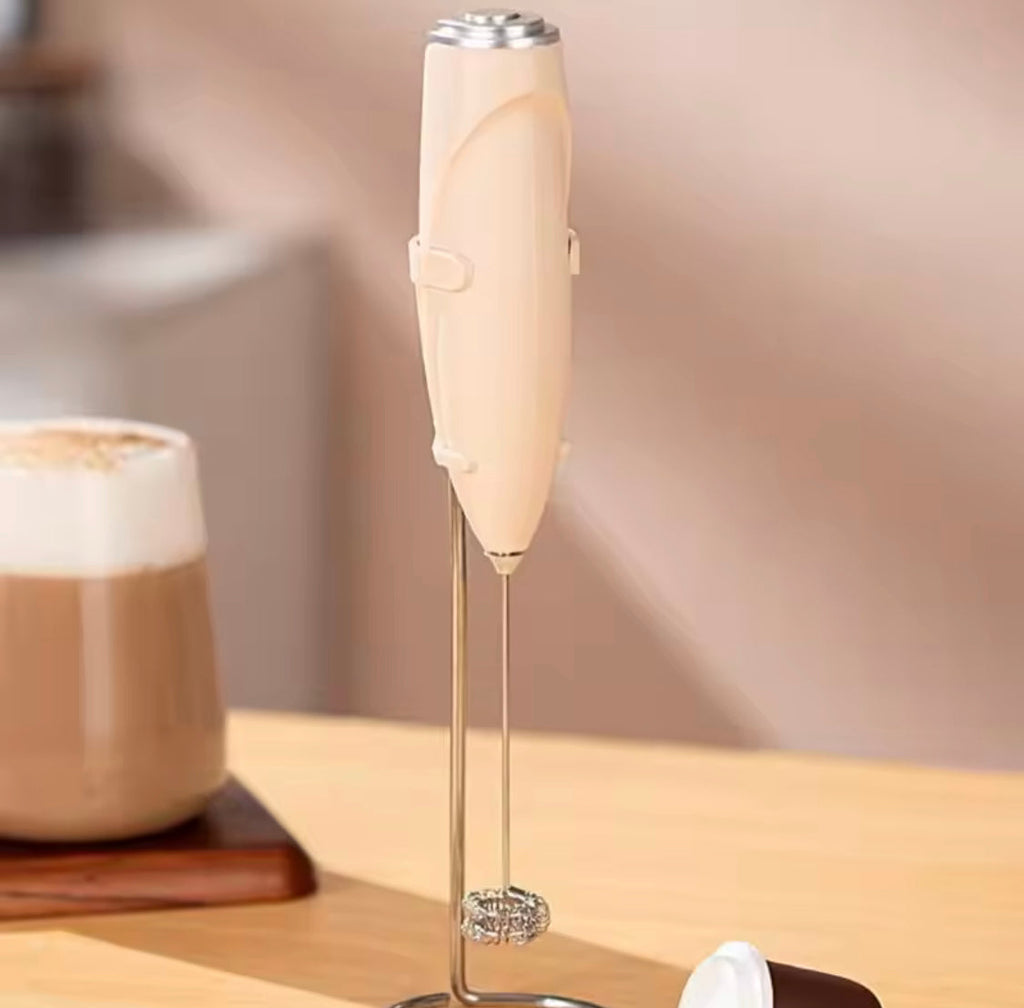 WIRELESS BATTERY MILK FROTHER, PORTABLE EGG BEATER, HANDHELD COFFEE MACHINE