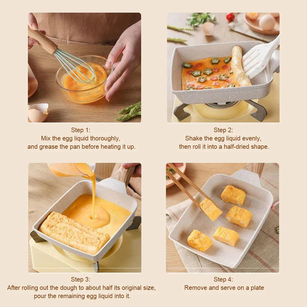 SQUARE NON-STICK FRYING PAN