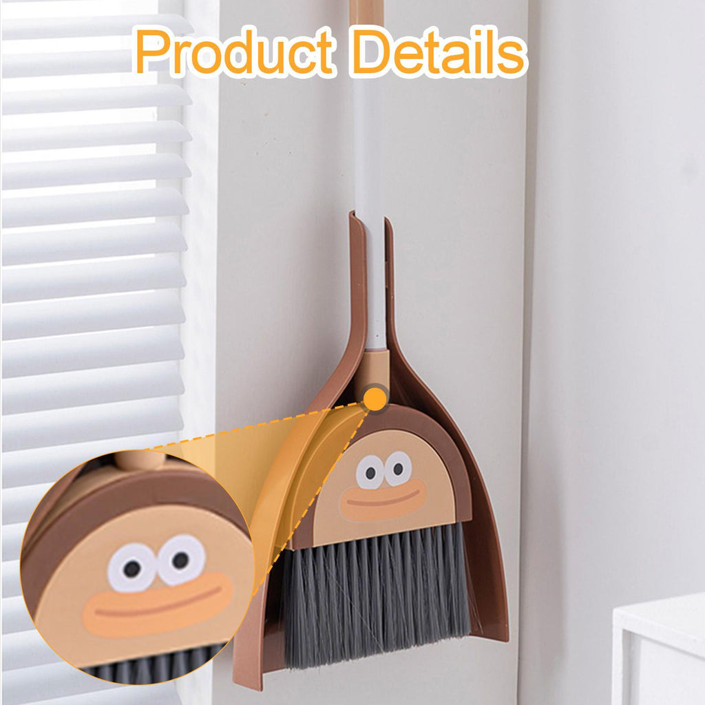 KIDS BROOM DUST PAN SET ✅