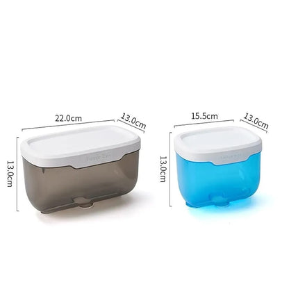 WALL MOUNTED BATHROOM TISSUE BOX
