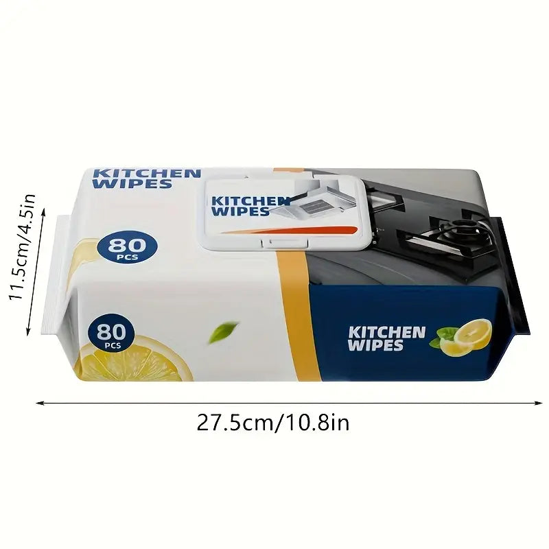 HEAVY DUTY KITCHEN WIPES (80PCS) ✅