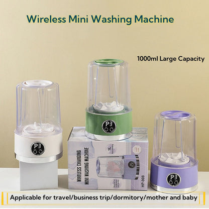 PORTABLE COMPACT MINI WASHING MACHINE