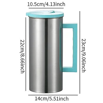 STAINLESS STEEL LARGE CAPACITY HOT AND COOL FLASK