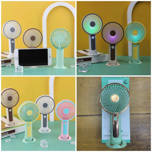 PORTABLE DESK FAN RECHARGEABLE ✅