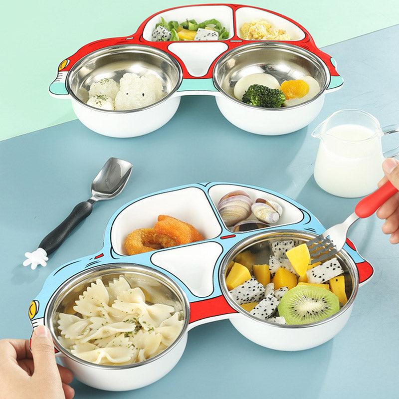 CARTOON CAR SHAPED LUNCH BOX (IMPORTED)