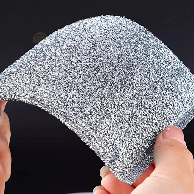 5PCS MULTIPURPOSE WIRE DISHWASHING CLOTHS FOR WET AND DRY CLEANING