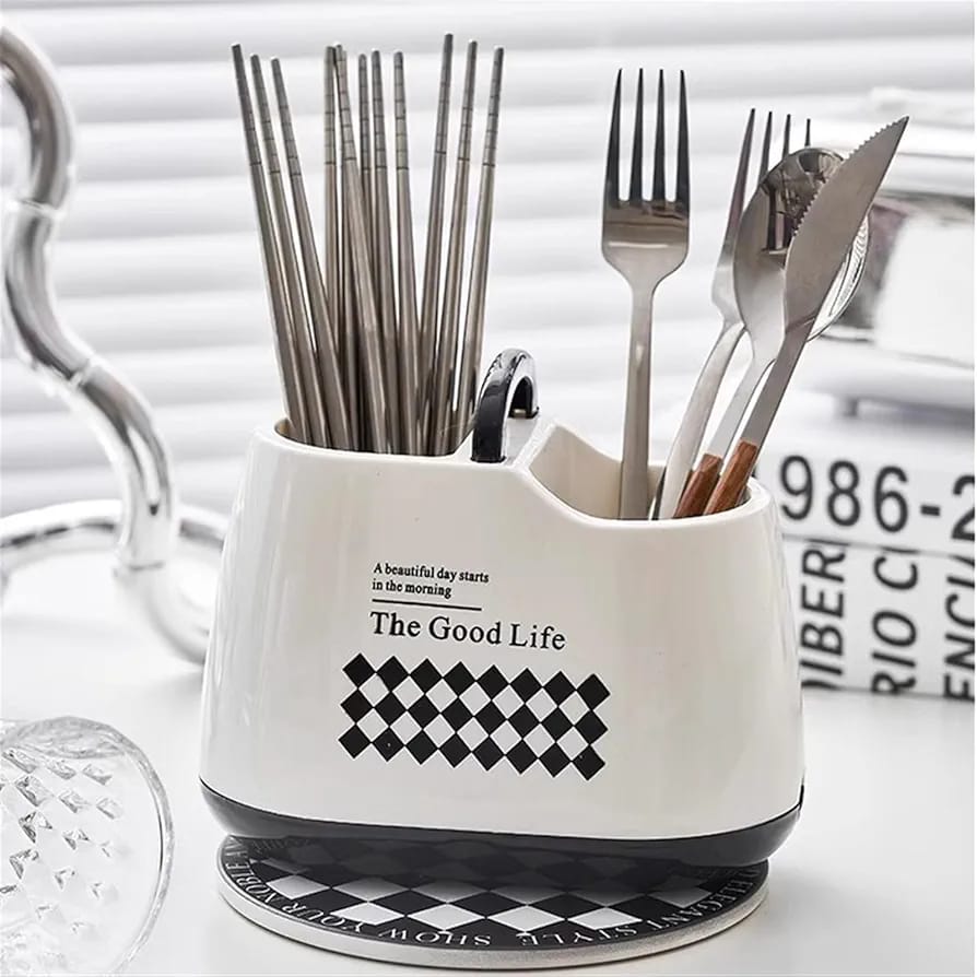 CREATIVE MULTI-FUNCTIONAL DRAIN CHOPSTICK STORAGE BOX